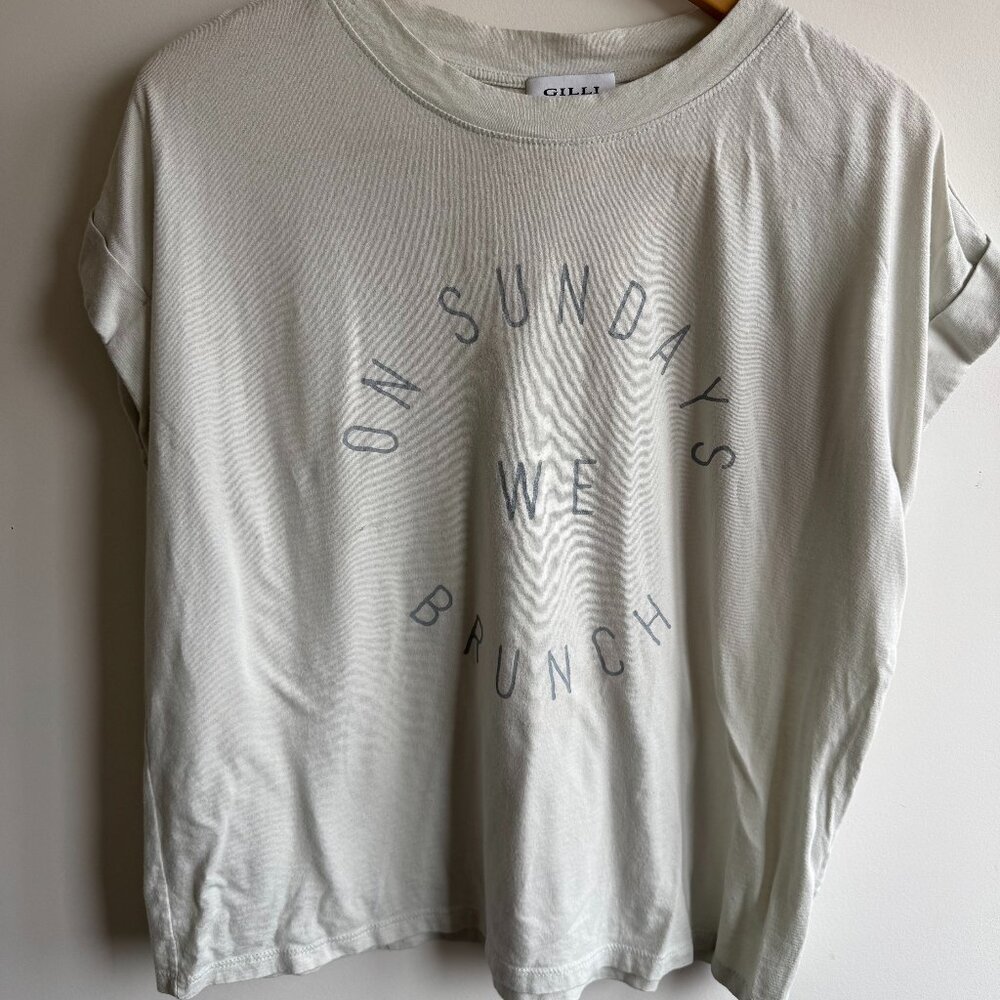 "On Sundays We Brunch" Graphic T